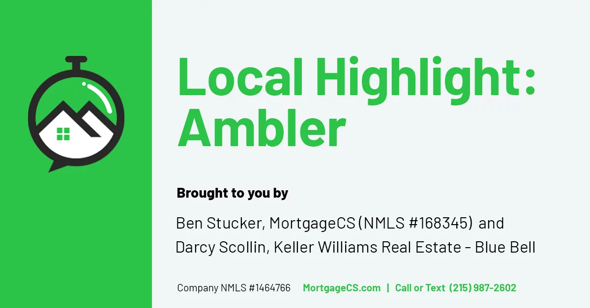 Area Highlight: Ambler with Darcy Scollin